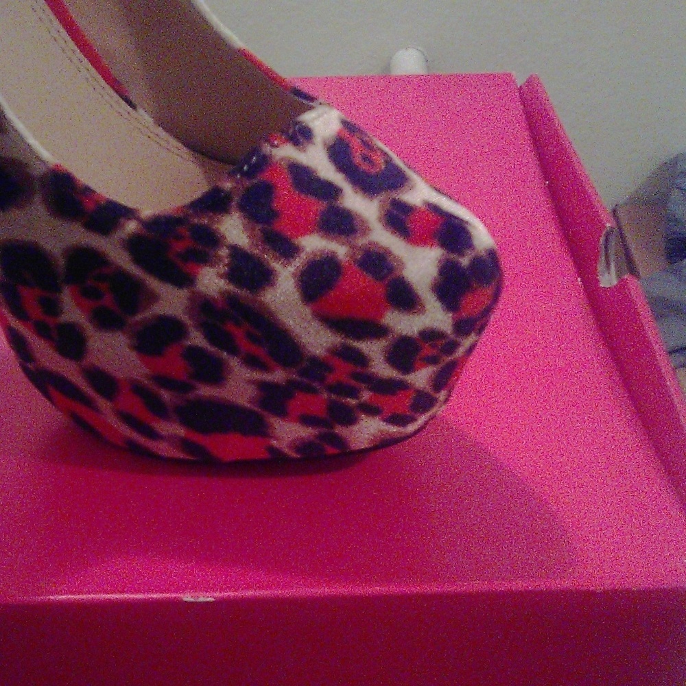 Leopard platform pumps - Picture 3 of 5